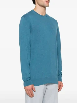 Maglione di miscela di seta di cotone