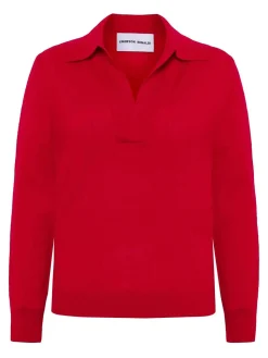 Maglione di polo profondo