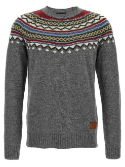 Maglione intarsio