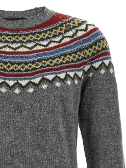 Maglione intarsio
