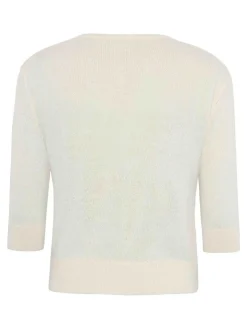 Maglione profondo del scollo a V.