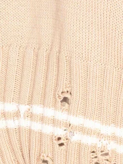 Maglione rosa rotonde
