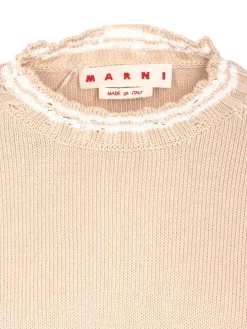 Maglione rosa rotonde