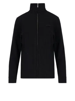 Maglione Zip A Collo Alto