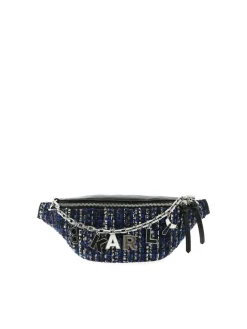 Marsupio K/Studio Tweed blu e nero