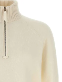 Mezzo maglione zip