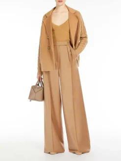 Micio Wool e Cashmere Pea Coat