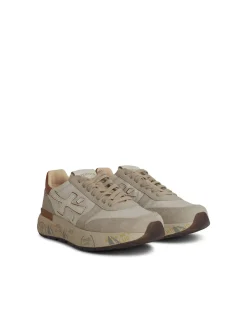 Mick White Suede Blend Sneaker