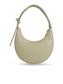 Mini borsa Delizia in cuoio salvia