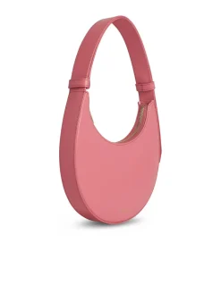 Mini borsa Delizia in pelle rosa