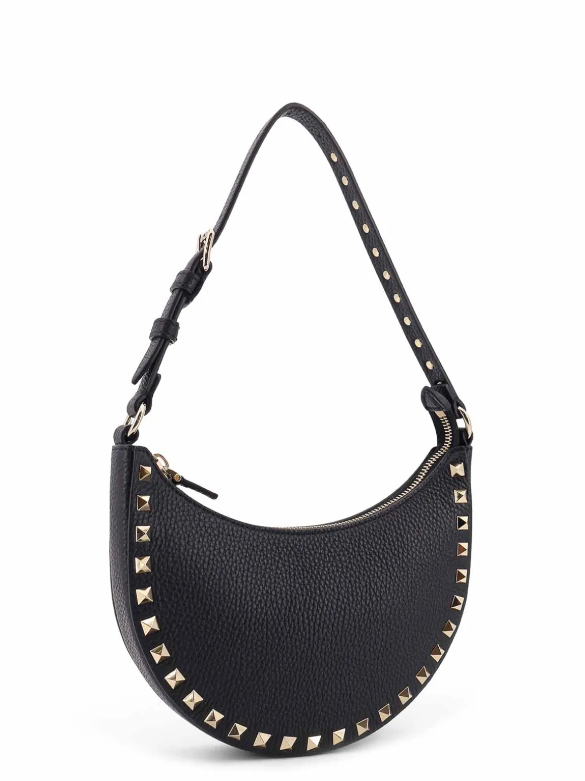 Mini Borsa Hobo Rockstud In Pelle