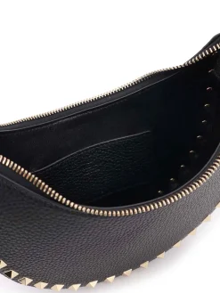 Mini Borsa Hobo Rockstud In Pelle