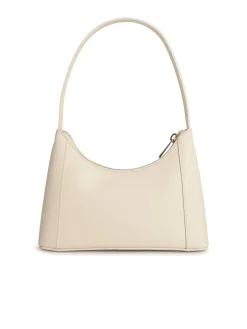 Mini mini in pelle di crema diamanta