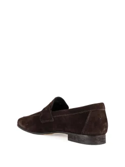 Mocassine in pelle scamosciata