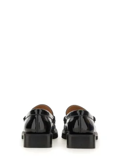 Mocassino con logo farfalla