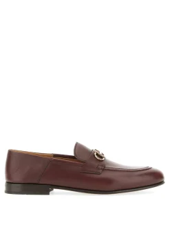Mocassino Con Ornamento Gancini
