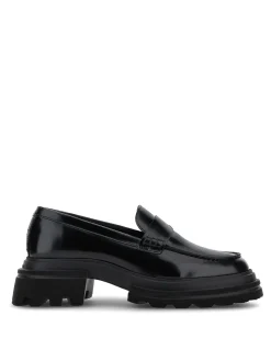 Mocassino H674 Nero In Pelle