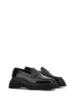 Mocassino H674 Nero In Pelle
