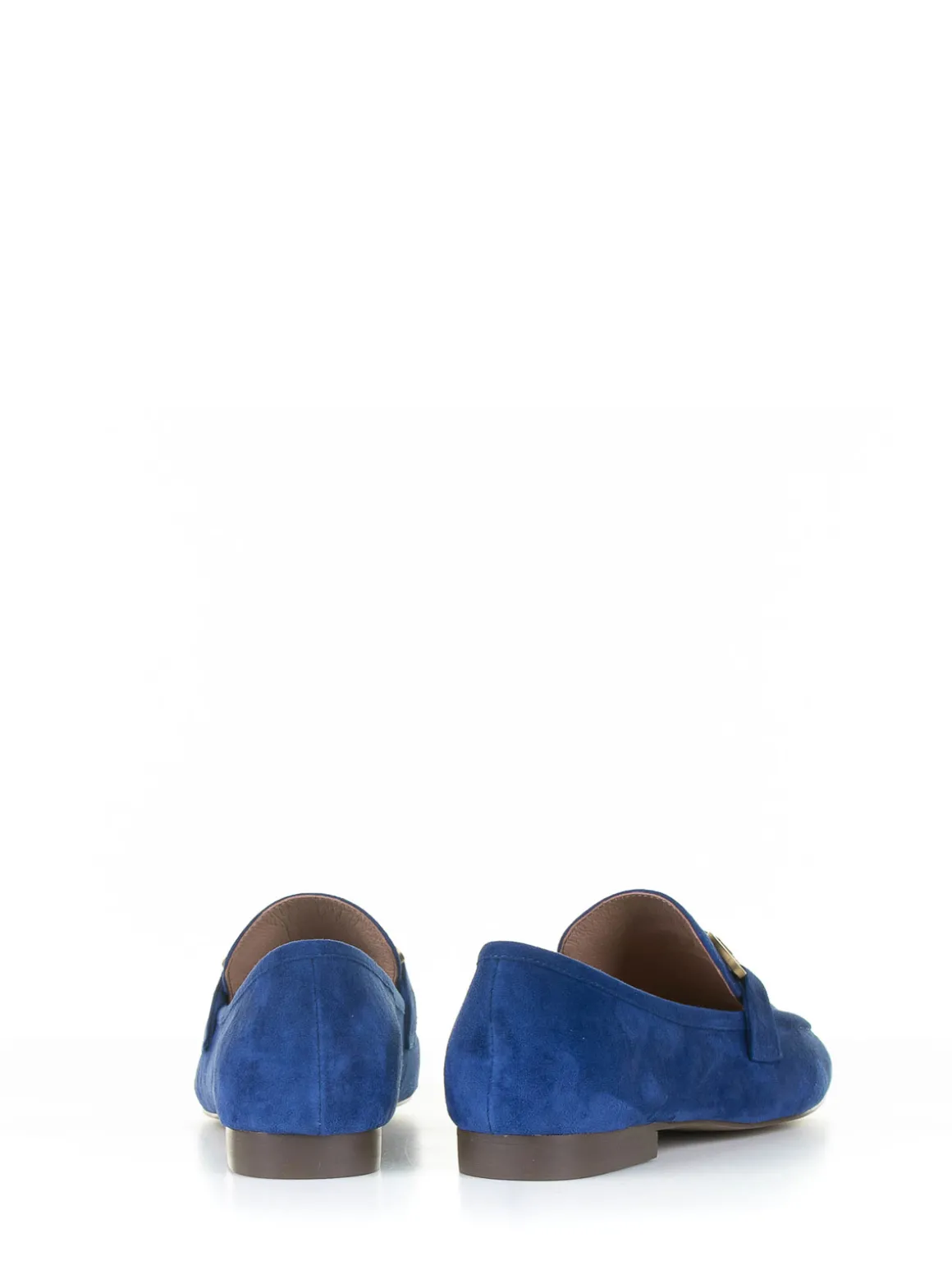 Mocassino in camoscio Blu