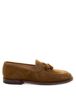 Mocassino In Suede Con Nappine