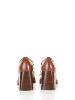 Mocassino Lya In Pelle Marrone