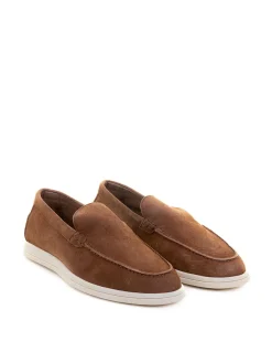 Mocassino Marrone In Suede