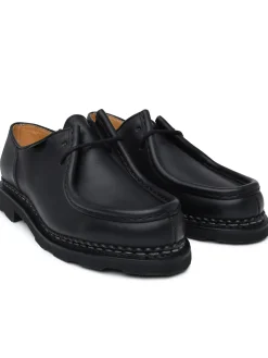 Mocassino michael in pelle nero