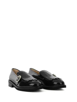 Mocassino Nero In Pelle
