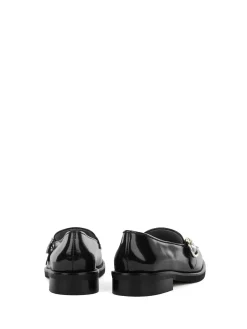 Mocassino Nero In Pelle