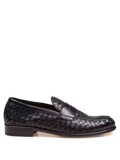 Mocassino Penny Adler In Pelle Intrecciata
