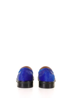 Mocassino Pony Blu