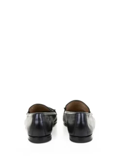 Mocassino Uomo Nero In Pelle