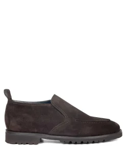 Mocassinoin camoscio