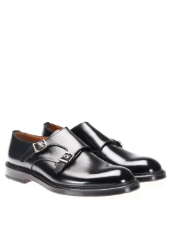 Monk strap classiche in pelle