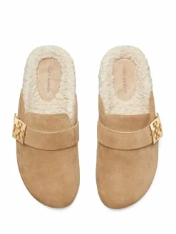Morbido mulo in shearling