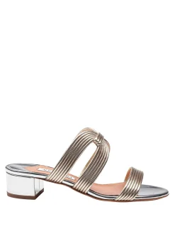 Mule Esencia 35 In Pelle Laminata