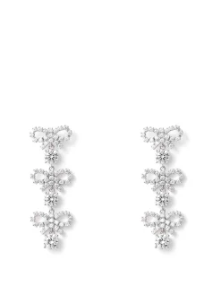 Orecchini In Ottone Con Cristalli