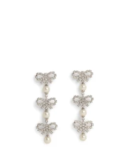 Orecchini in ottone d'argento micro