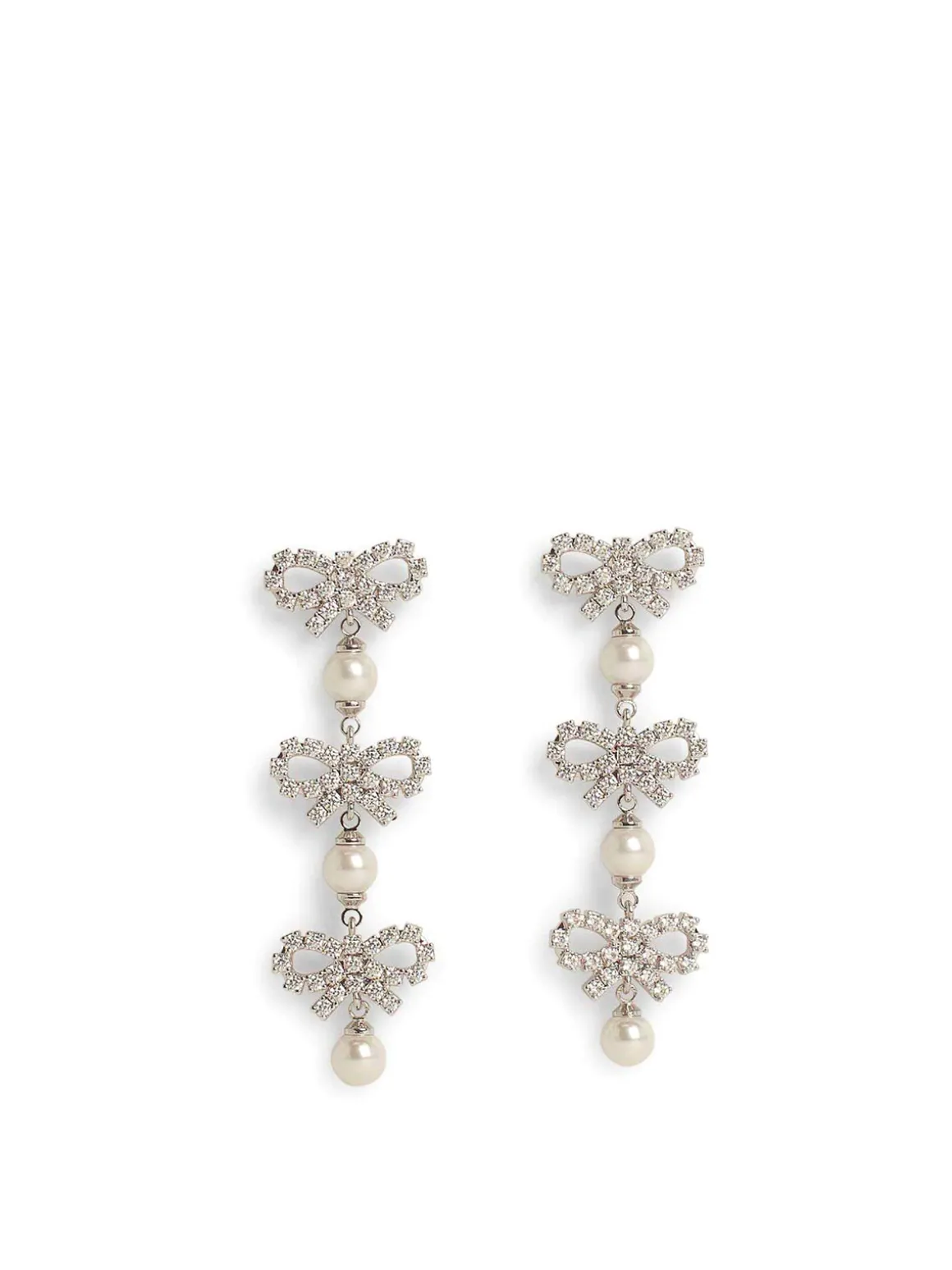 Orecchini in ottone d'argento micro
