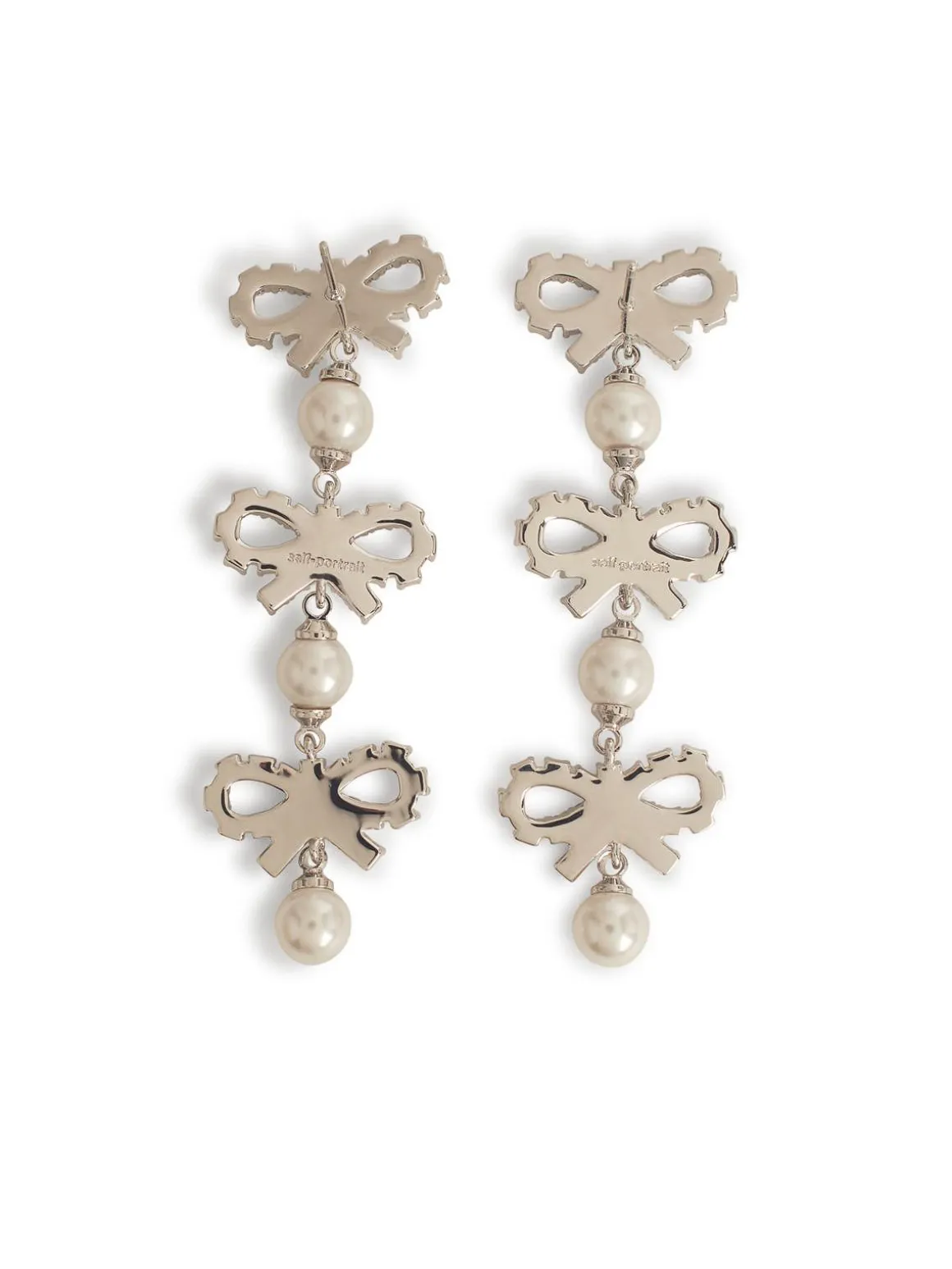 Orecchini in ottone d'argento micro