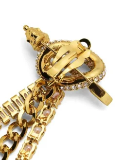 Orecchini Metallo+Strass