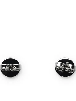 Orecchini miller in acciaio argento