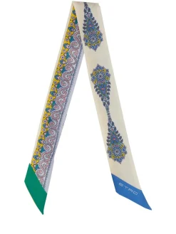 Paisleyna in seta stampata