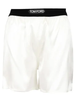 Pantaloncini da boxer in raso di seta