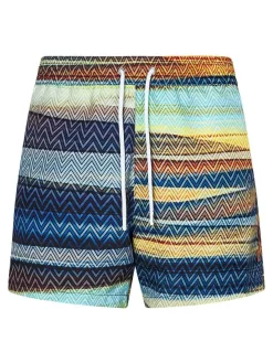 Pantaloncini da nuoto in nylon blu