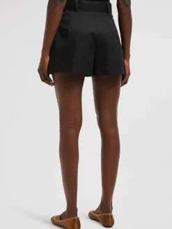 Pantaloncini di bermuda con cintura