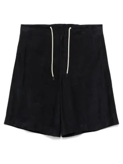 Pantaloncini di bermuda in pelle