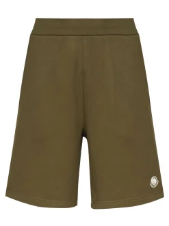 Pantaloncini di cotone con logo
