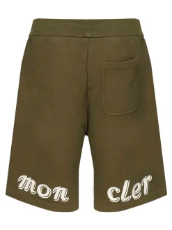 Pantaloncini di cotone con logo