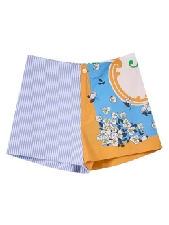 Pantalone Corto Stampa Foulard